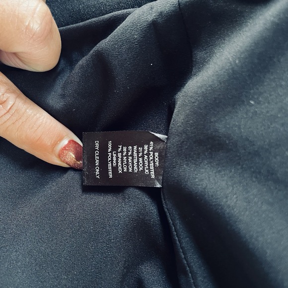 White House Black Market Skirt Size 10 Plaid Career Pencil - Picture 4 of 7